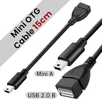 Cabo Otg Mini Usb V3 15Cm - Storm