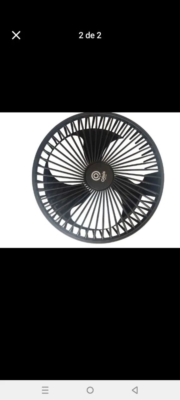 Ventilador de mesa dobrável  - Foto 2