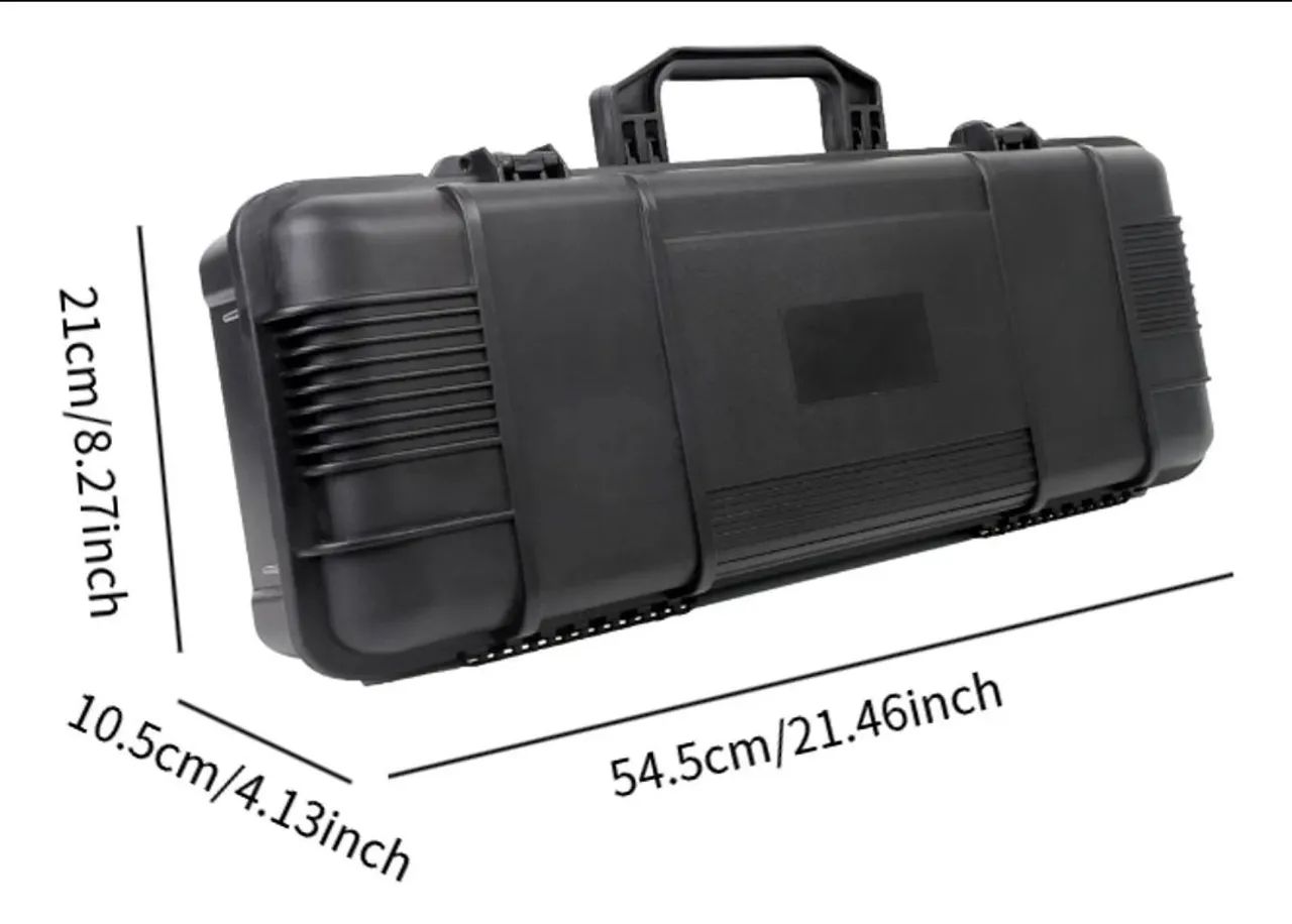 Maleta Case Rigido 54 x 21 x 10 preto case rigido - Foto 4