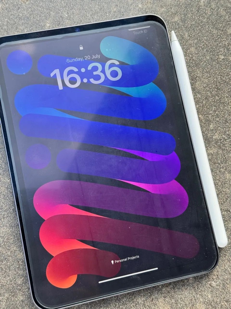 iPad Mini 6 com Apple Pencil 2°