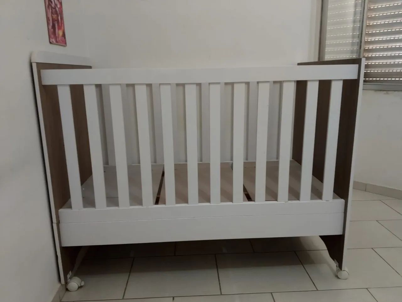 Berço Infantil + Colchão (Usados)  - Foto 4