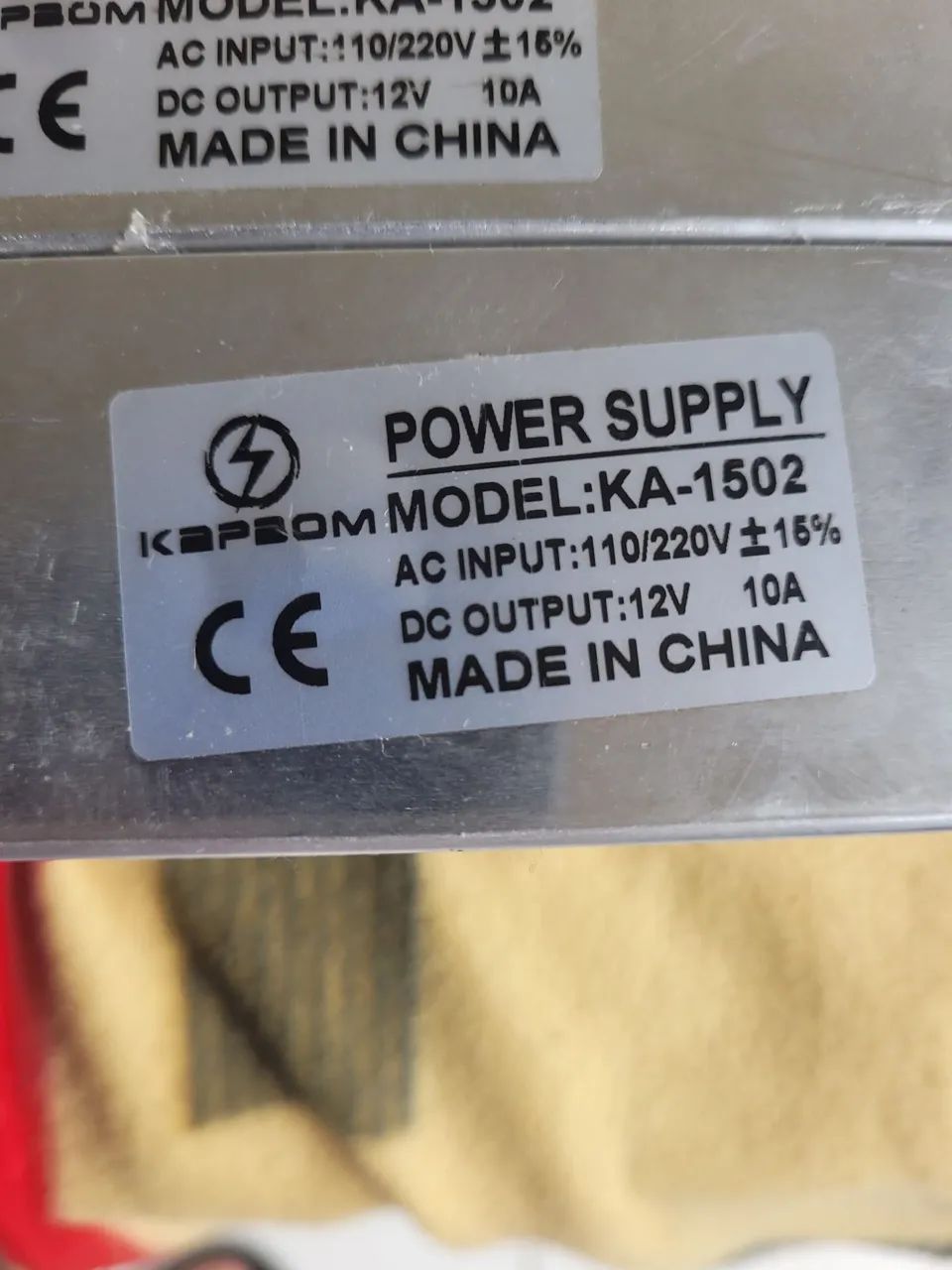 3 Fonte de Alimentação 12V 10A modelo KA-1502 - Foto 2