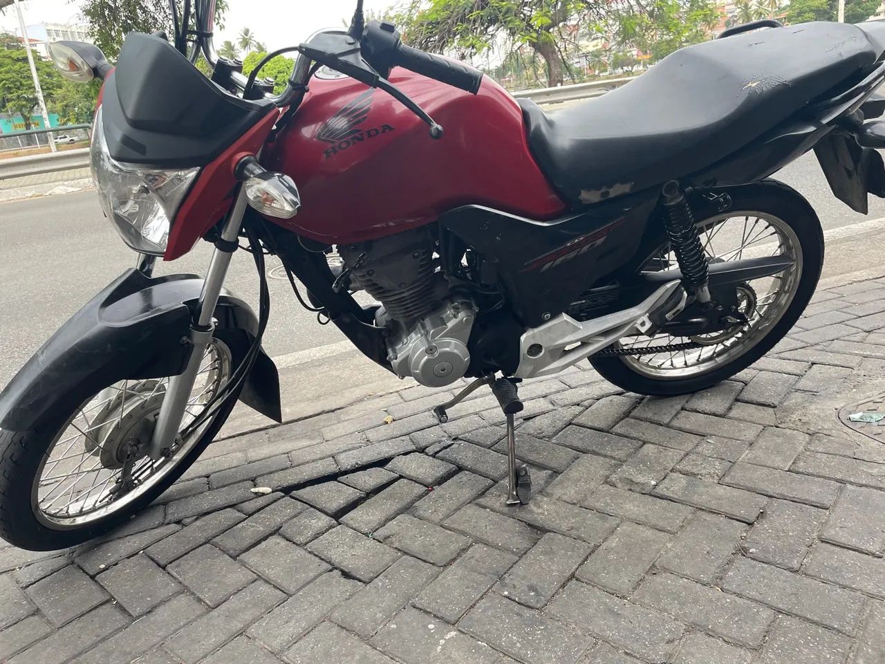 Honda cg 160 star 2020 aceito troca financio - Foto 2