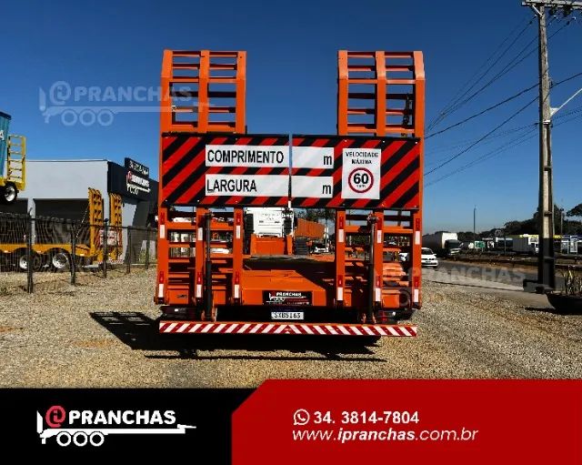 Prancha Carrega Tudo Semi Rebaixada 03 Eixos Cod 16 - Foto 5