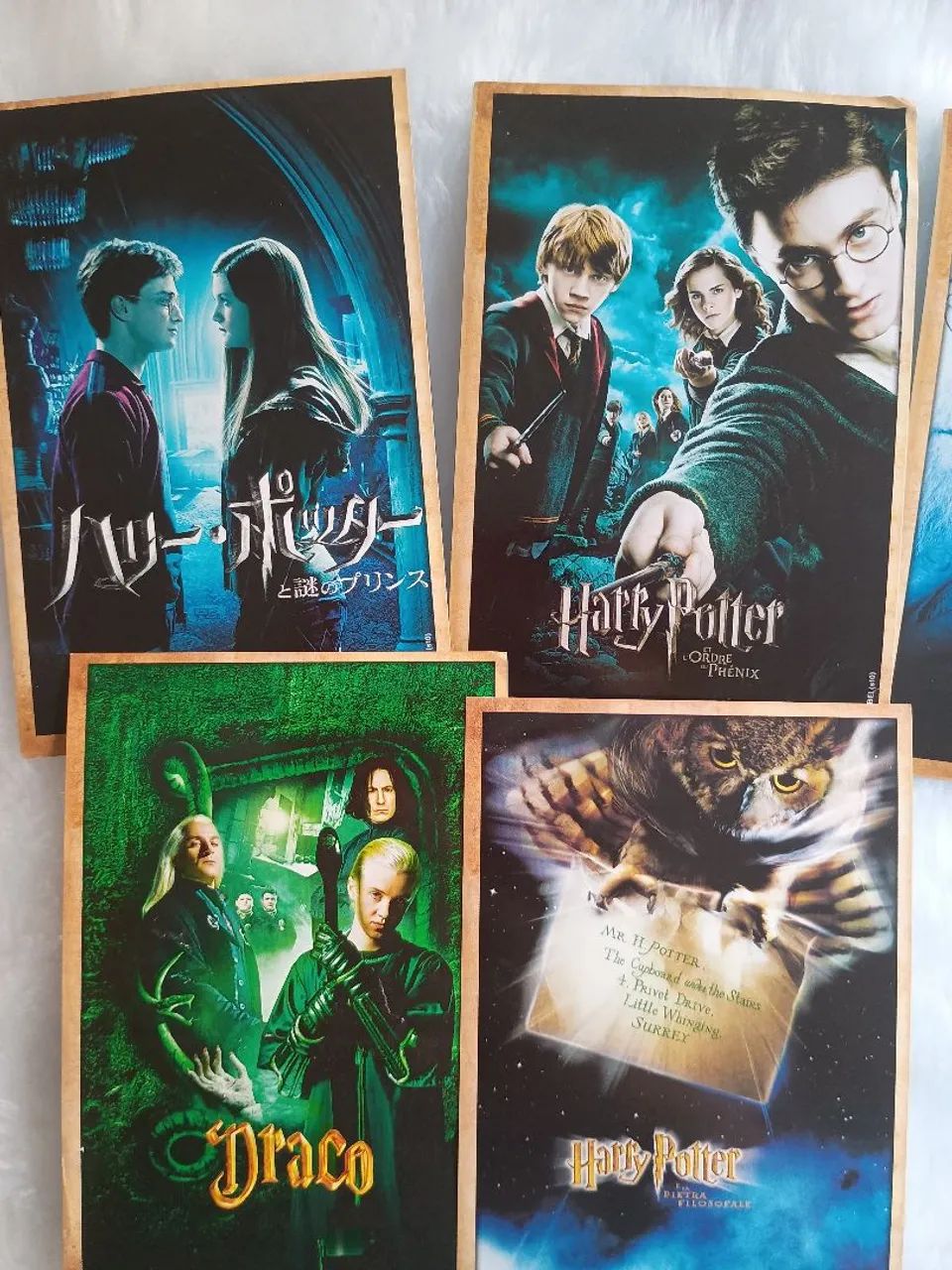 Harry Potter retratos do mundo mágico figurinhas 