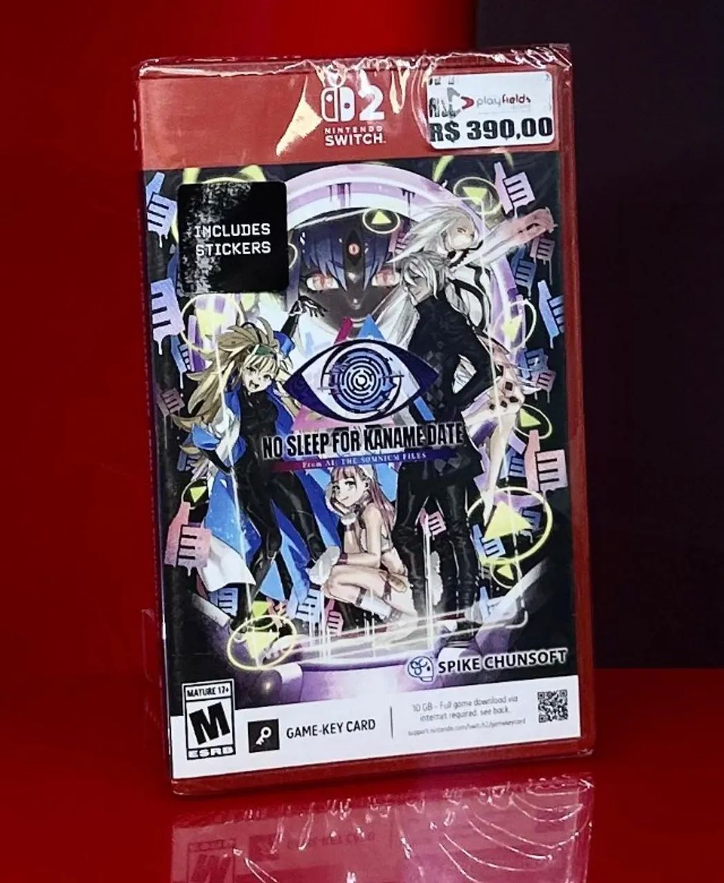 Nintendo Switch2 Jogo No Sleep For Kaname Date - From AI: The Somnium Files - Produto Novo