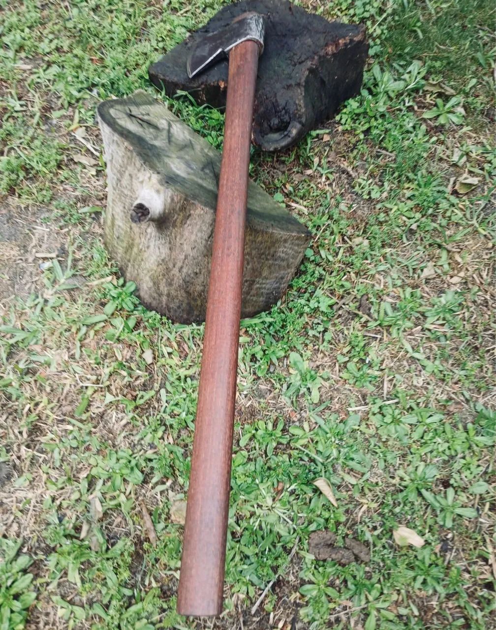 Machado Tupy Original Lenhador Campeiro Aço Forjado Relíquia - Foto 3