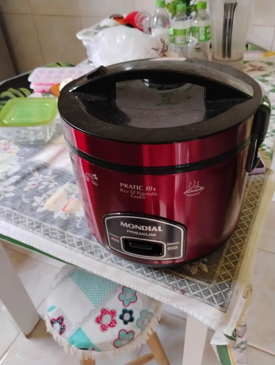 Panela Elétrica de Arroz e Legumes Mondial Pratic 10l
