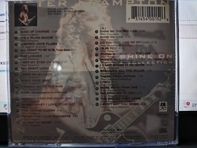 VENDO CD ORIGINAL PETER FRAMPTON CLASSIC - Foto 2