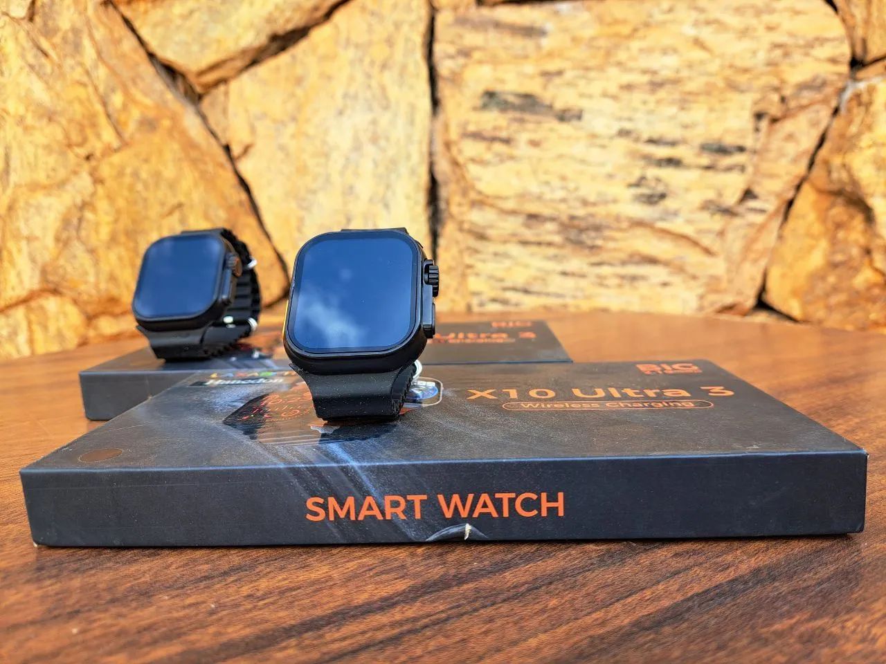 Smartwatch relogio x10 super tela amoled 30 funcoes  - Foto 4