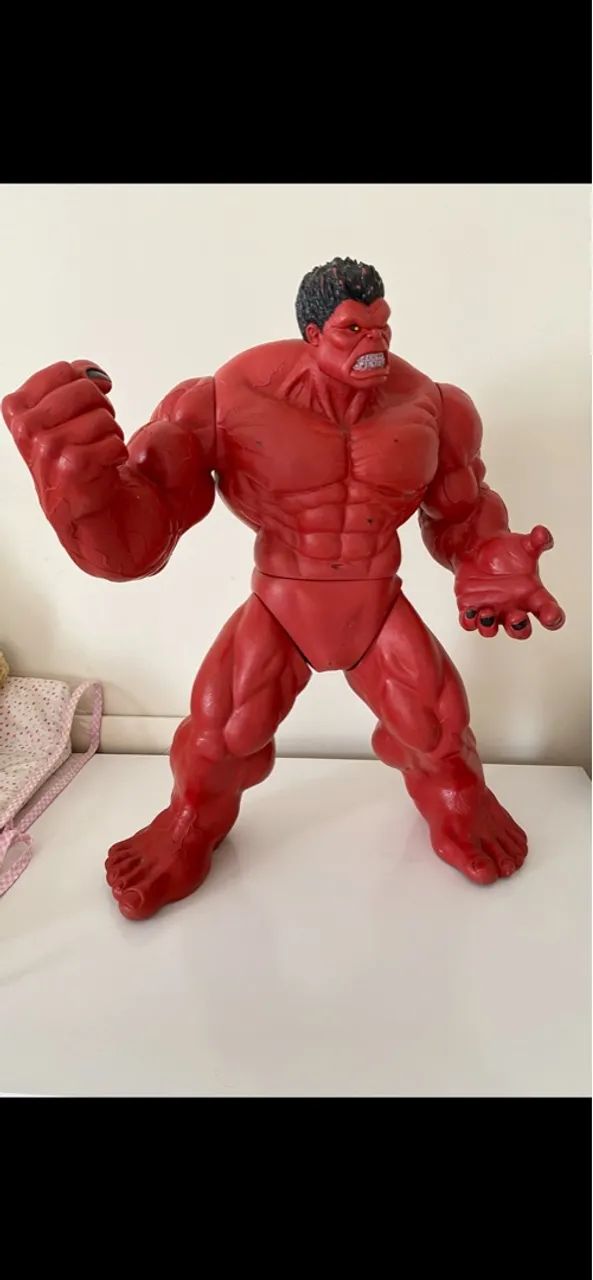 Boneco Hulk Vermelho 51cm - Foto 2