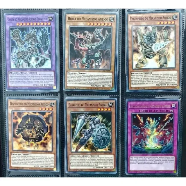 Cartas Yu-Gi-Oh! Mecanismo Antigo Originais