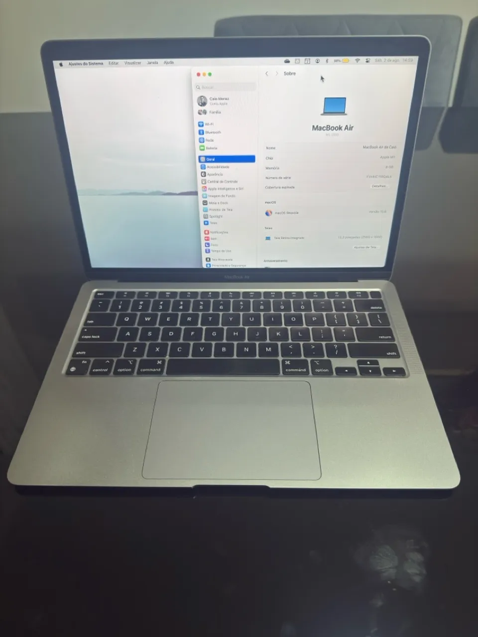 MacBook  Air M1 - 8gb - 256gb SSD