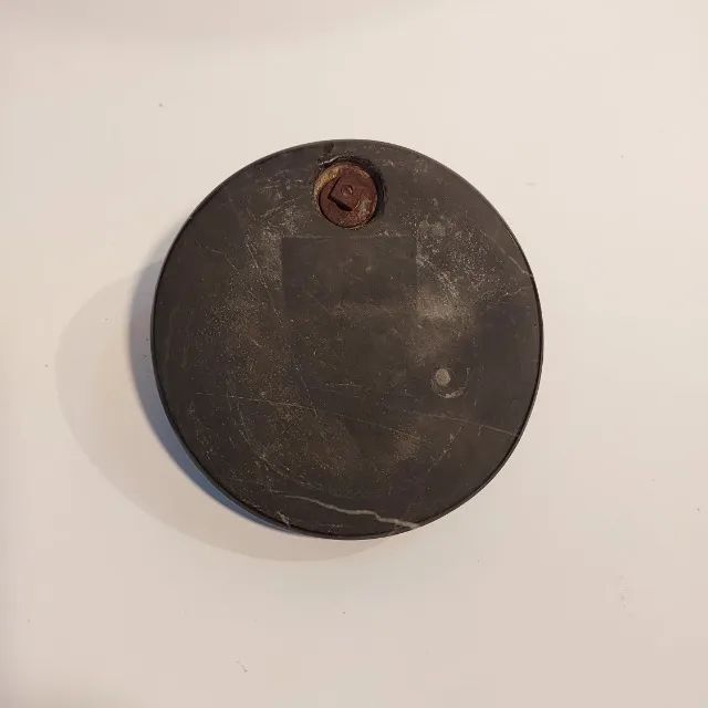 CINZEIRO em MARMORE e BRONZE, ANTIGO. - Foto 6