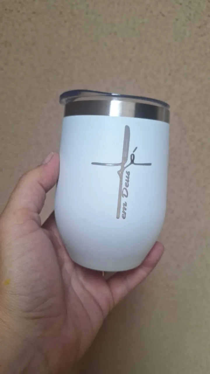 Copo inox personalizado premium