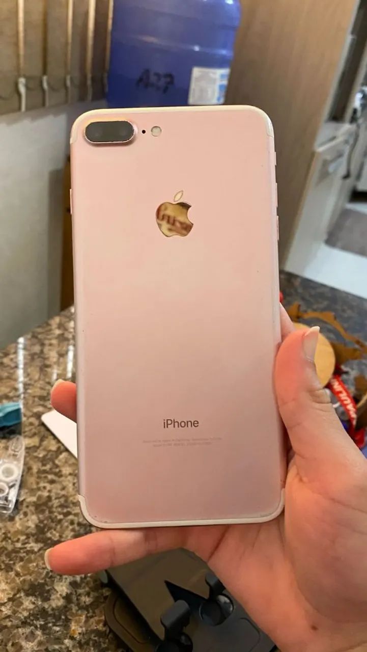 Vendo iPhone 7plus rosa - Foto 2