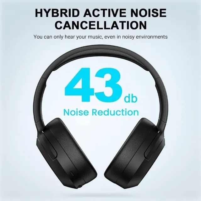 Fone Over-ear Gamer Sem Fio Edifier W820nb Plus Cancelamento Ruído - Foto 3