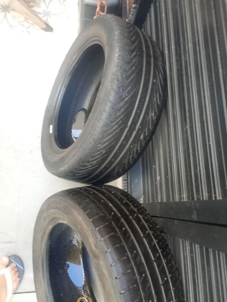 Pneus 195/55/15 ( Meia Vida) - Foto 5