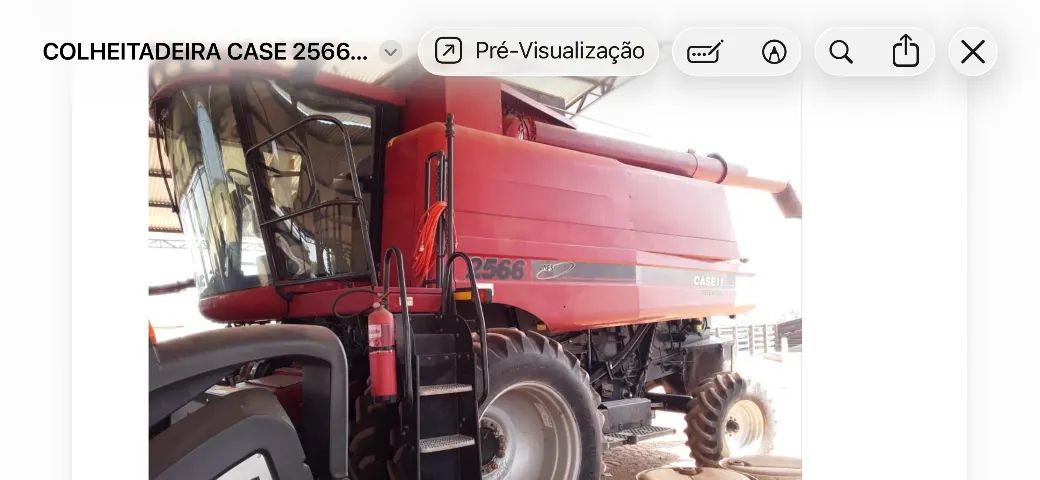 Colheitadeira Case 2566 2014 25 Pes