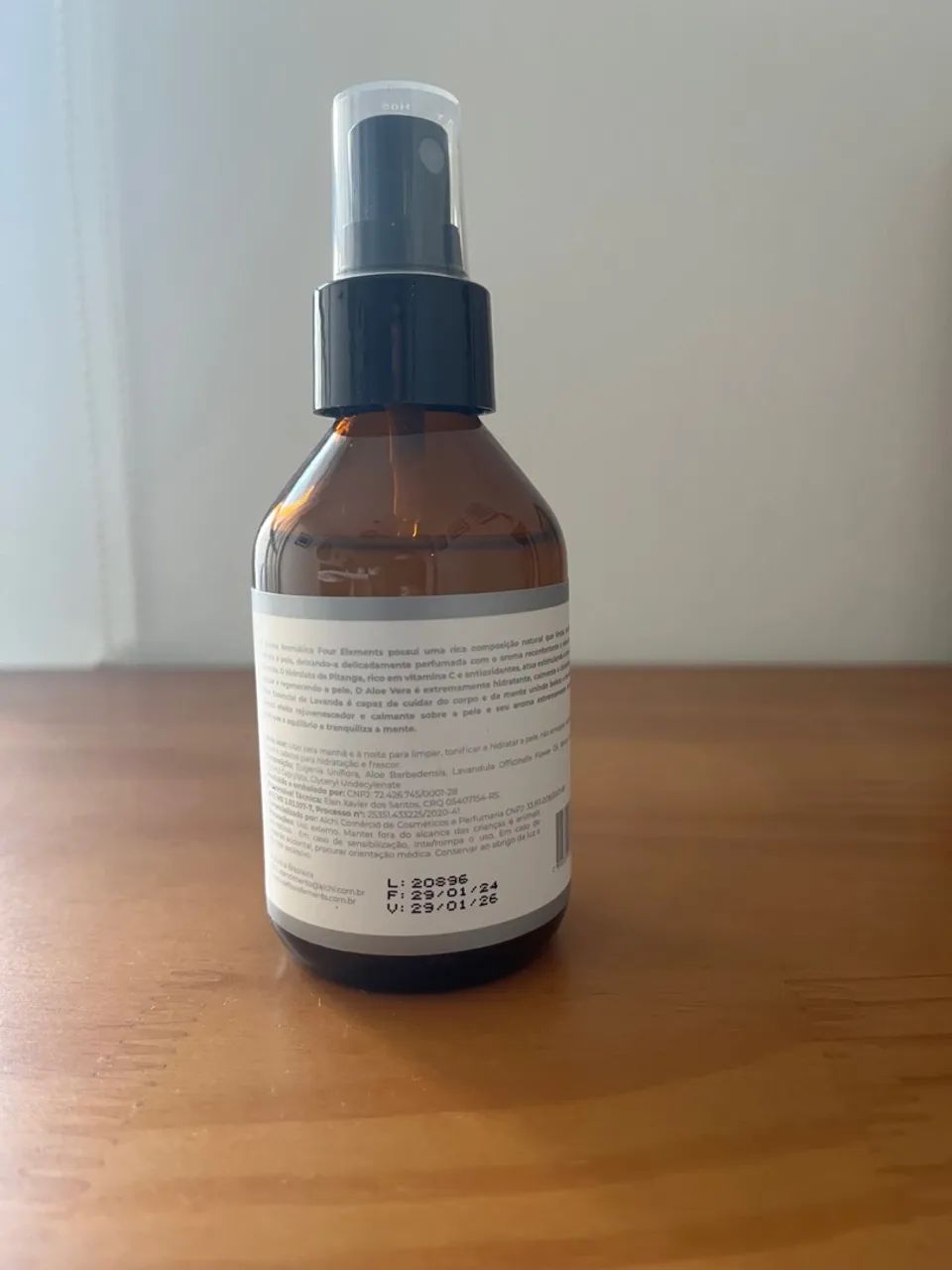 Bruma Facial Aromática Four Elements - 100ml64314282861441122