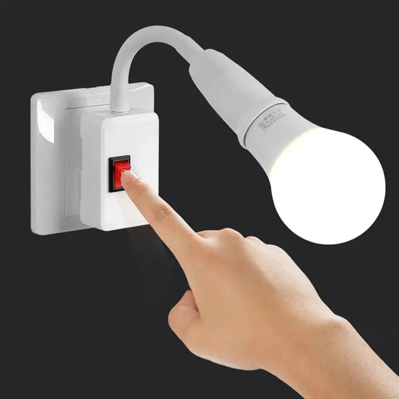Soquete para lâmpada com interruptor  - Foto 4