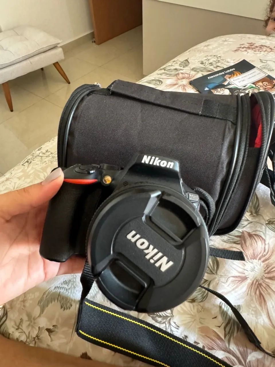Câmera Nikon D5600 DSLR Completa - Ótimo estado! - Foto 5