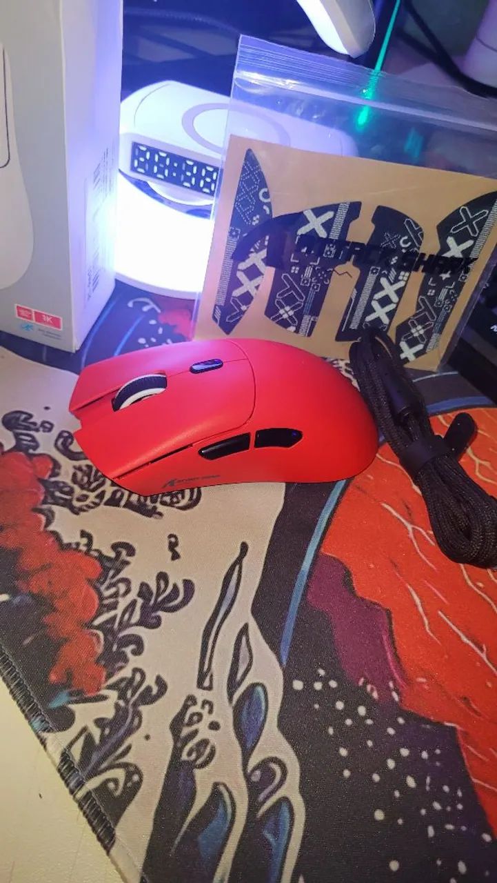 VENDO MOUSE GAMER ATTACK SHARK (NOVO) - Foto 4