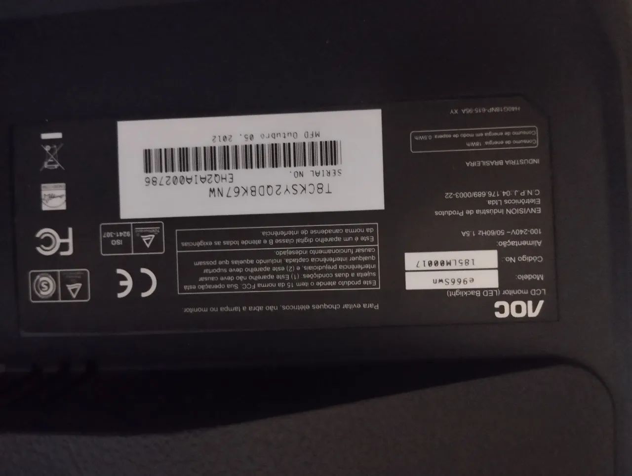 Monitor AOC 20 polegadas - Foto 6