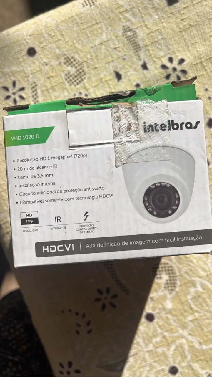 Câmera de Segurança Intelbras VHD 1020 D - HD