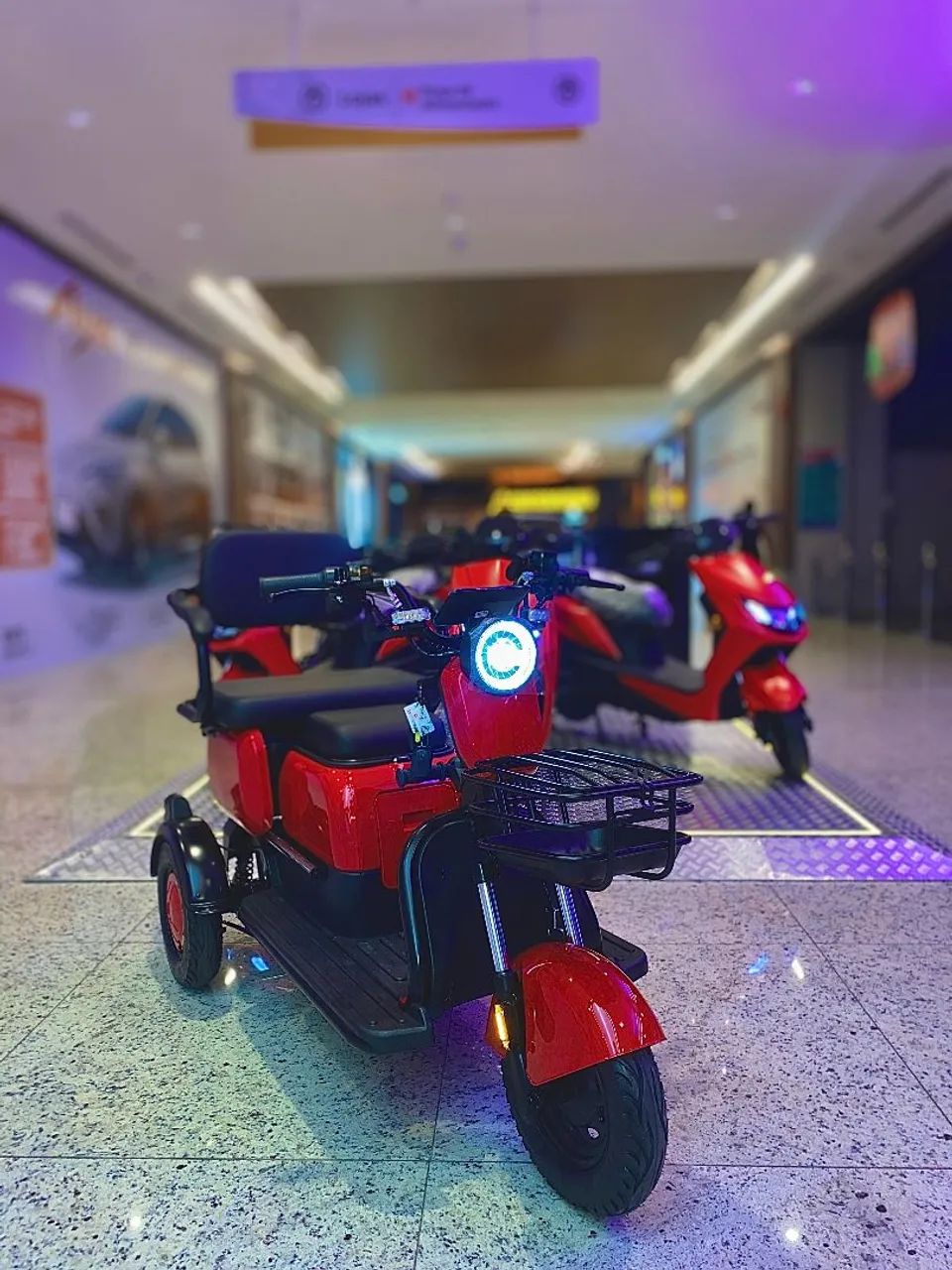 Autopropelido Elétrico 3 Rodas - Nova