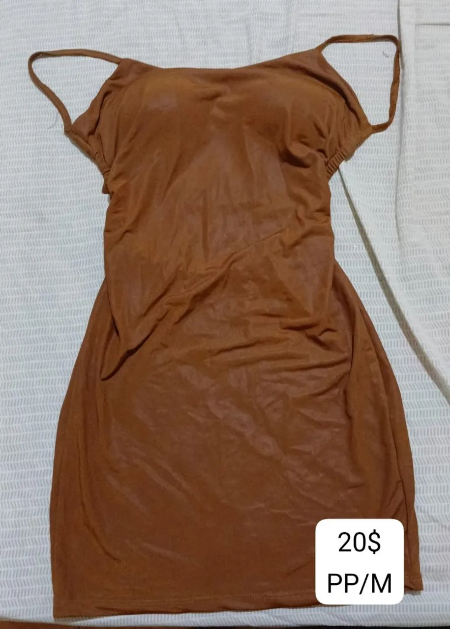 Vestido marrom