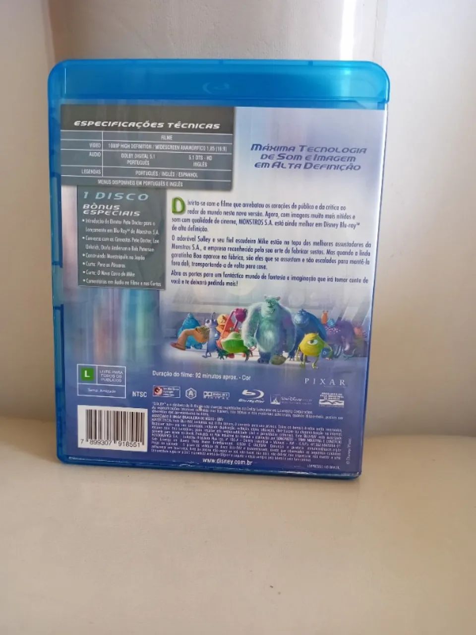 blu-ray monstros s.a. - Foto 2