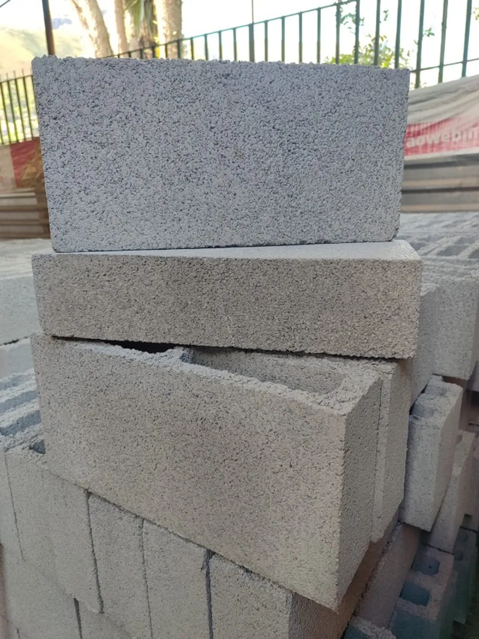 Bloco de concreto fabricação própria