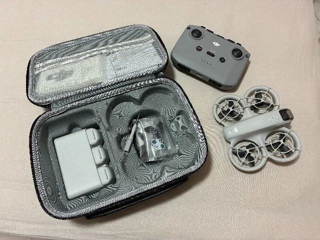 Drone Dji Mini Neo - Combo Com 3 Baterias E Hub - Bolsa de Transporte