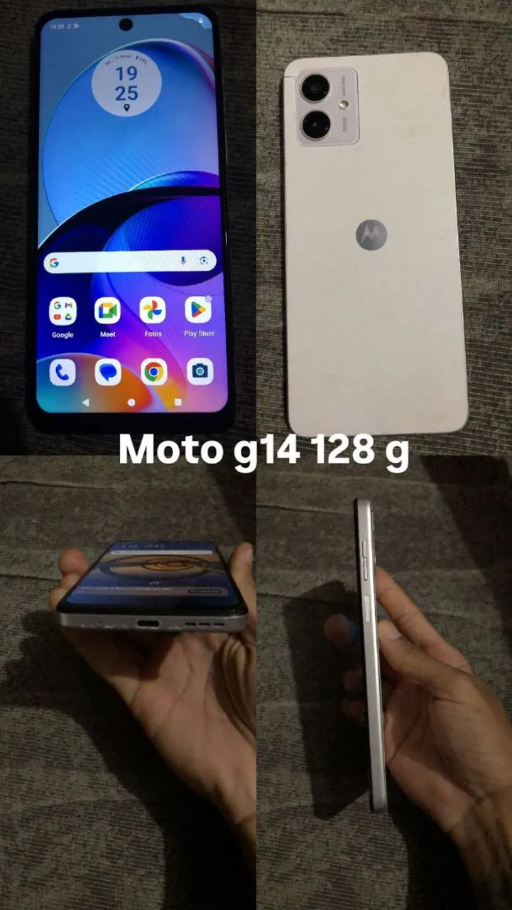 Todo perfeito estado, único dono sem marca de uso, moto g14 128 g 5 ram