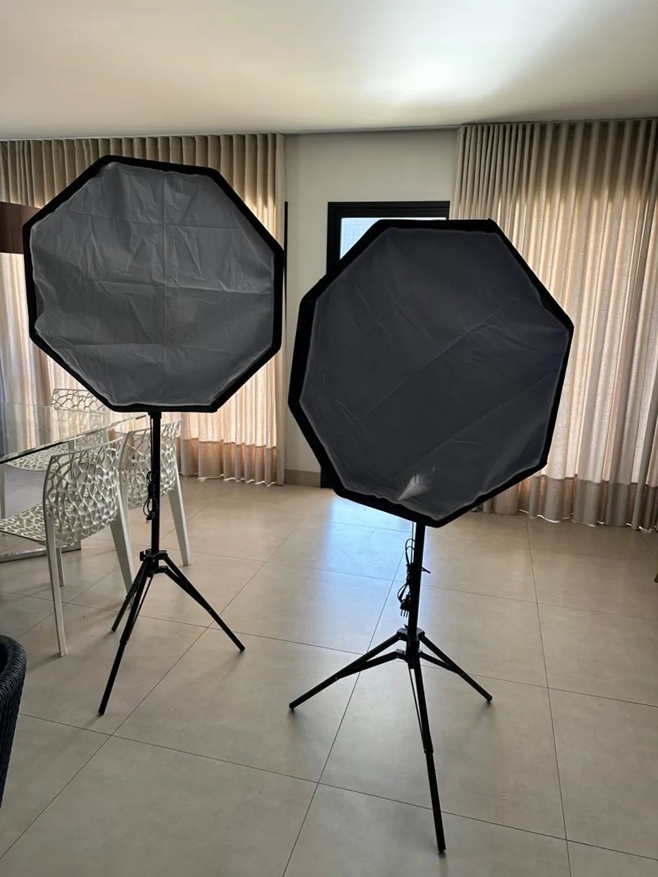 2 Softboxes Octogonais Greika 