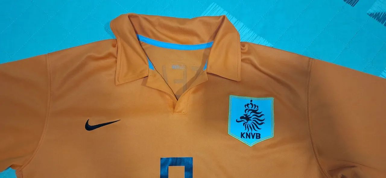 Camisa Holanda 2006 - Nike - Tamanho M - Nº 9 - Foto 3