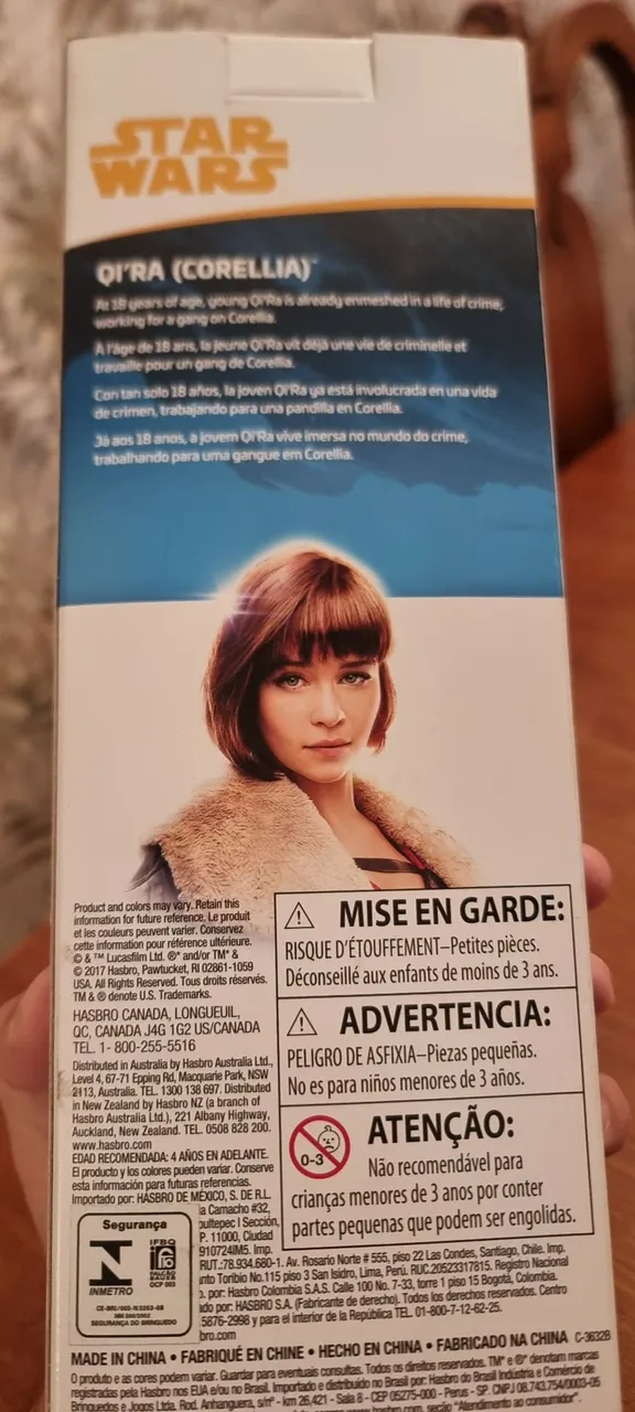 Boneca Qi'ra Star Wars - Colecionável
