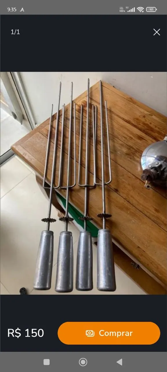 Espetos Gira grill