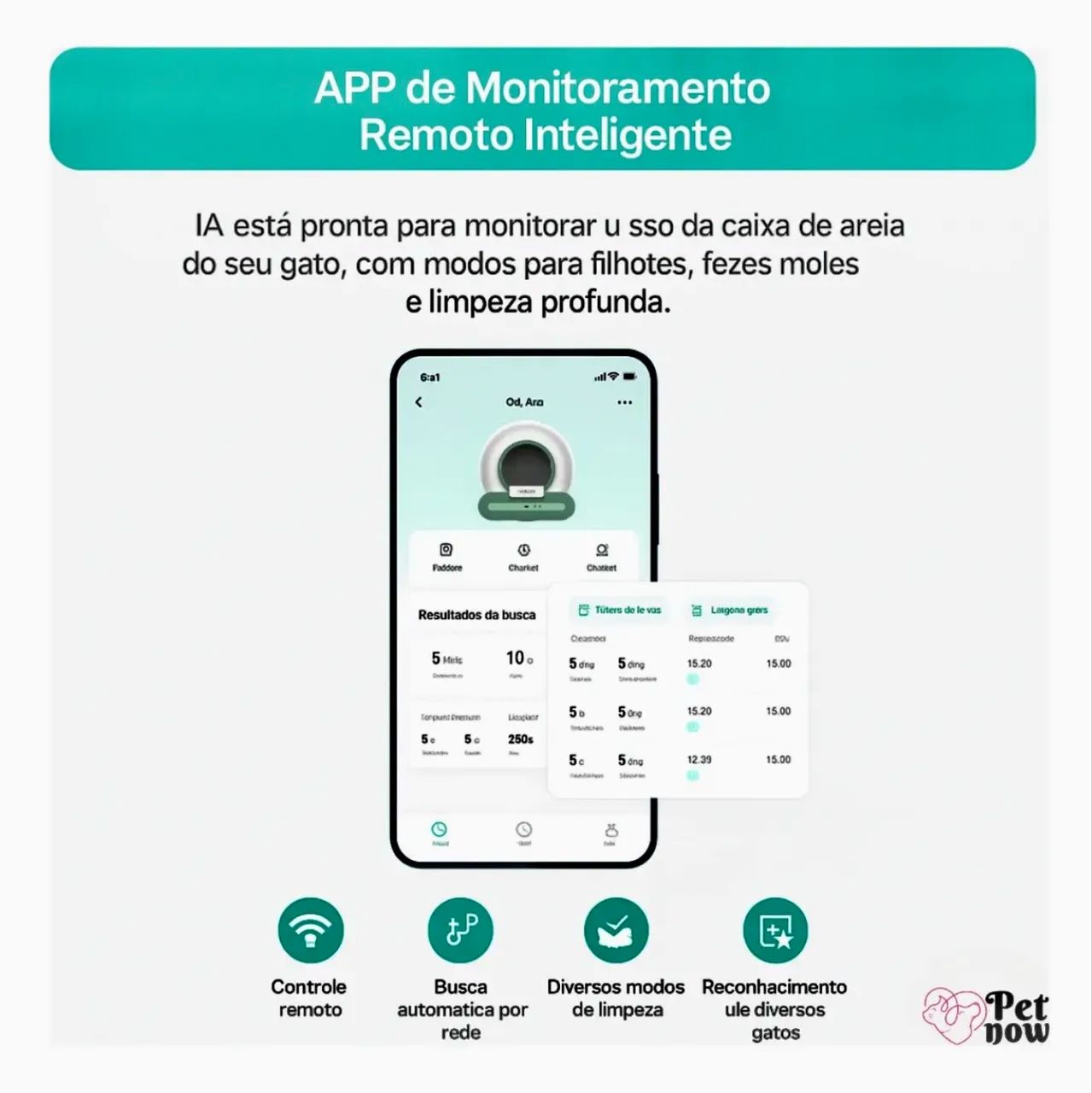 Caixa de Areia Automática para Gatos - NEWPET 