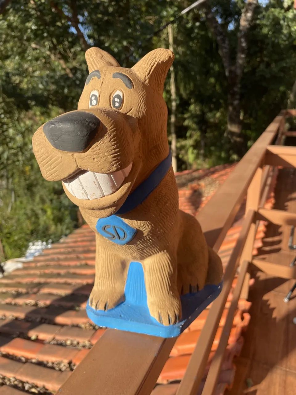 Cofre Estátua Scooby-Doo Colecionável - Foto 3