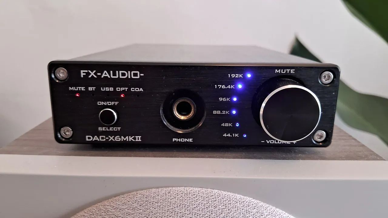 DAC-X6 MKII, usb não funciona, todas as outras funcionam.