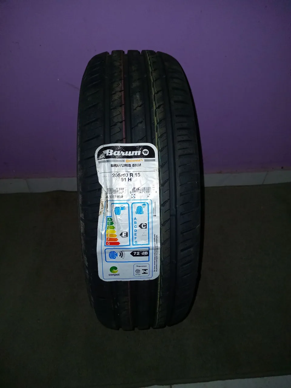 Pneu Barum Bravuris 5HM 205/60 R15