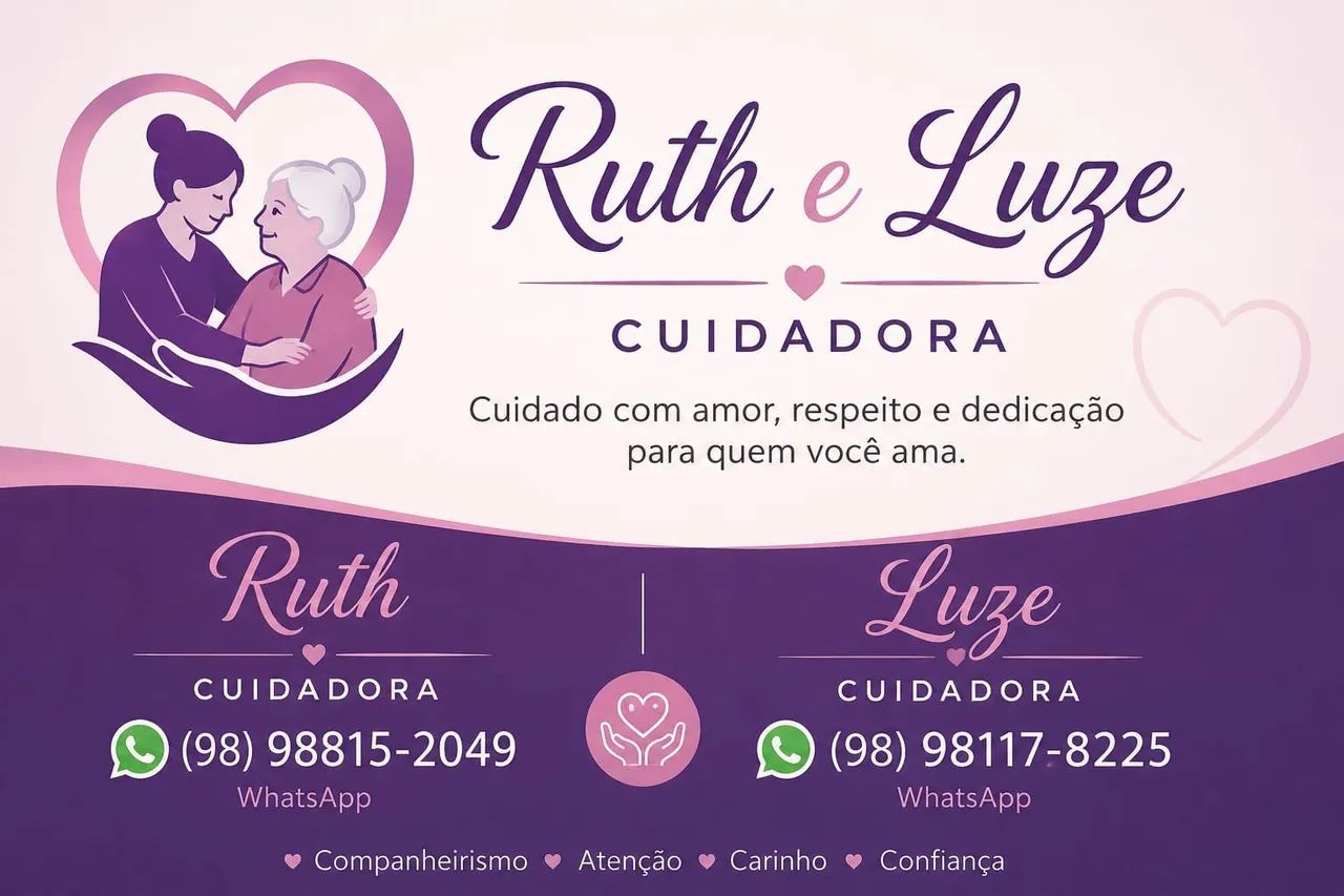 Serviços de cuidadora/Acompanhante em Hospitais 