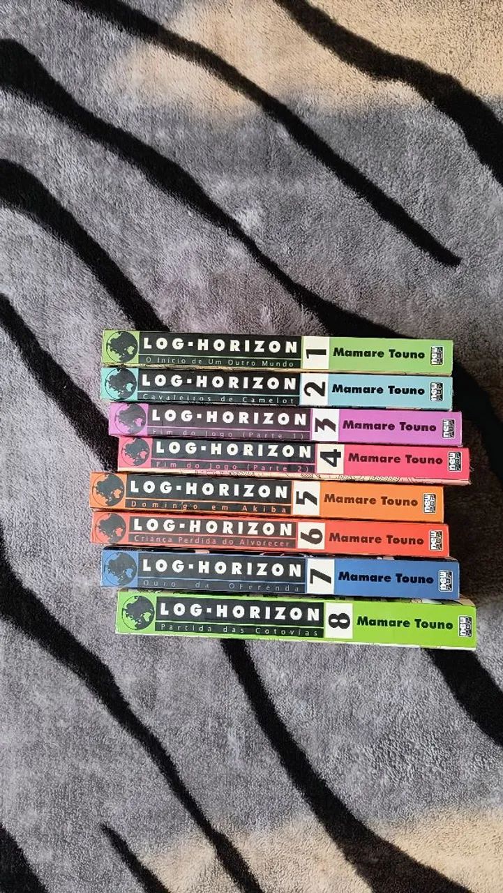 Light Novel Log Horizon 1-8