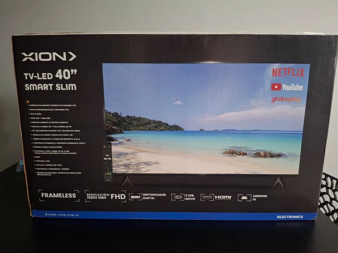 Smart Tv 40? nova lacrada na caixa 