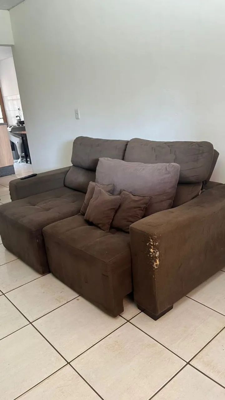 Sofá retrátil 2 lugares - Foto 2