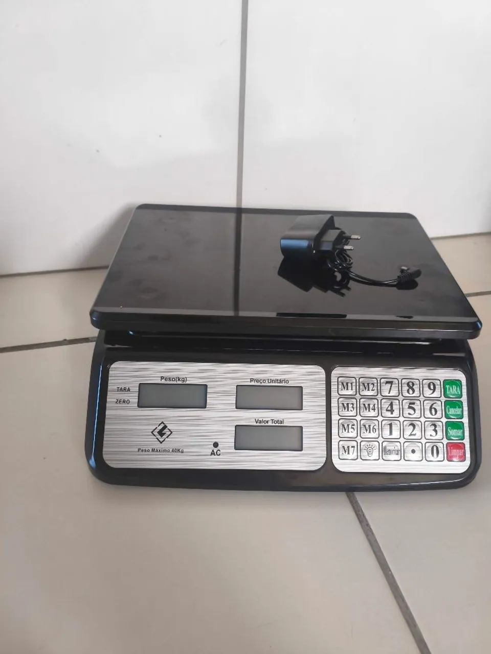 Balança digital 40 kg fênix Black  - Foto 3