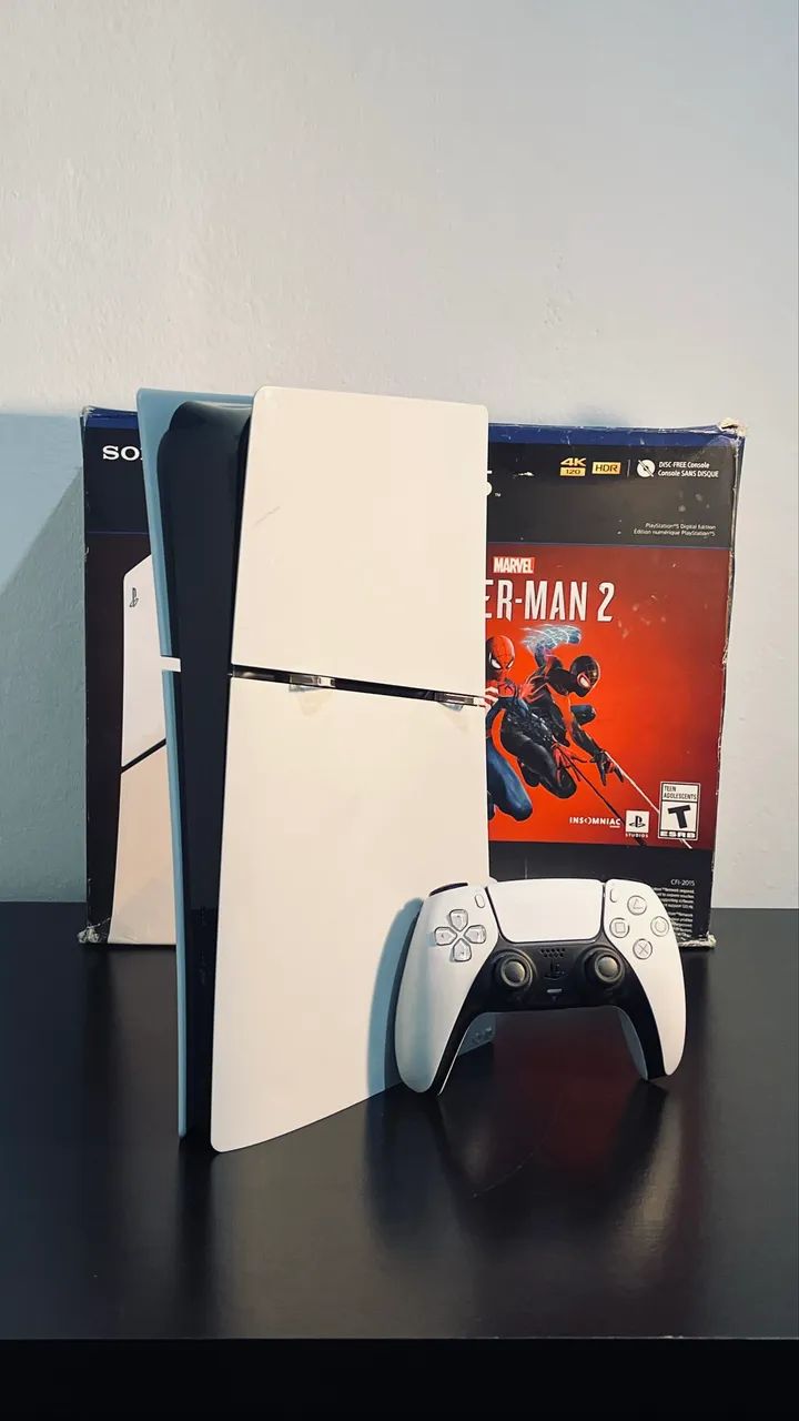 Ps5 Slim Digital Completo - Seminvo  - Foto 2