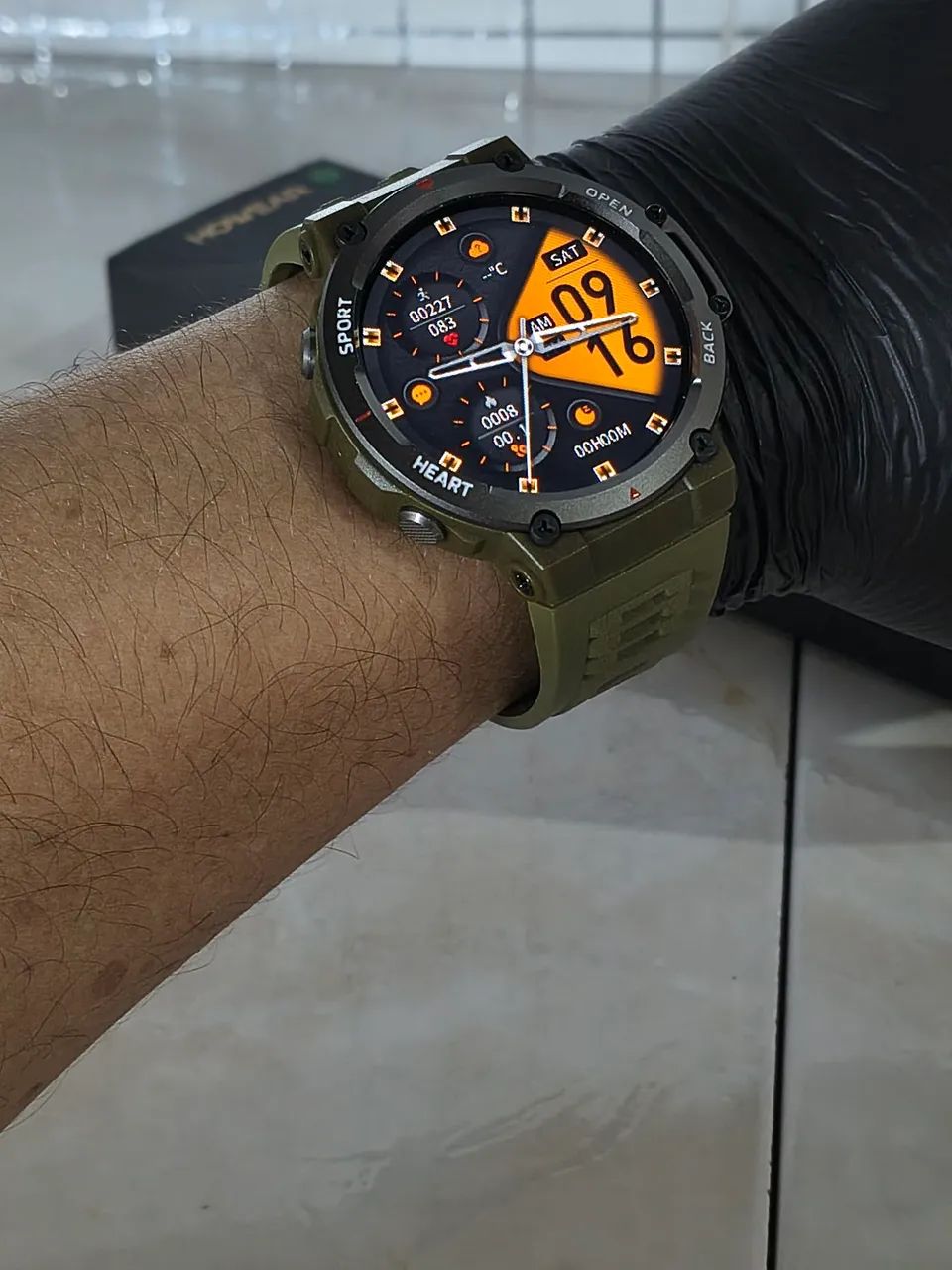 Lançamento smartwatch hw 28 Max relógio inteligente - Foto 2